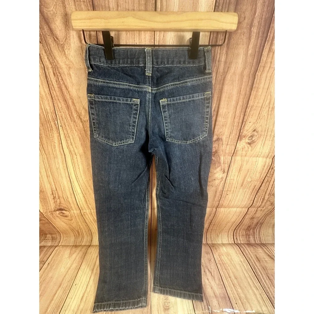 Gymboree Boys Jeans Size 8 Blue Classic Straight Leg Dark Wash Denim